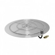 24 Inch Flat 18 Inch Round Burner